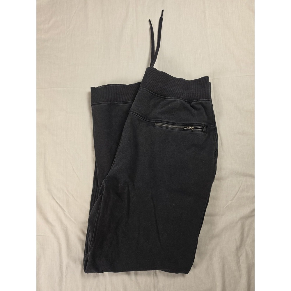 Lululemon Pants Mens Large Black Jogger Sweatpants Zip Pocket Stretch Lounge